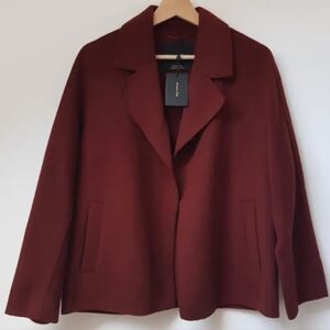 Massimo dutti short wool jacket